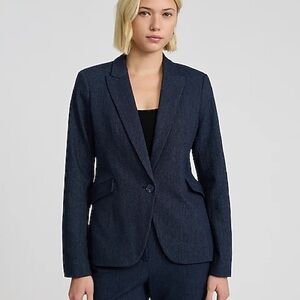 Express Dark Blue Women's Blazer